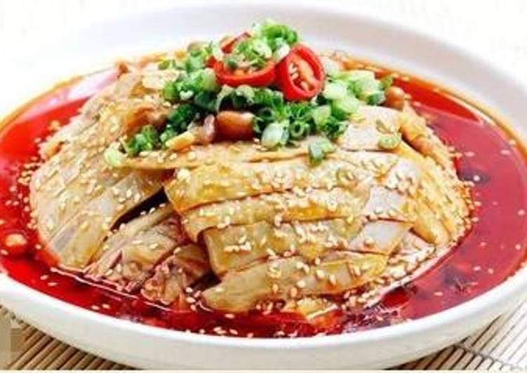 Recipe of Perfect Drool chicken, super food, do you look drool?