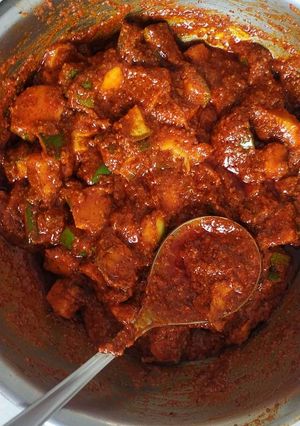 A picture of Punjabi Mango Pickle.