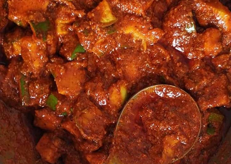 Recipe of Any-night-of-the-week Punjabi Mango Pickle