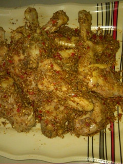 A picture of Beniseed (Ridi) & Chicken.