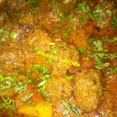 A picture of Mutton Kofta Masala.