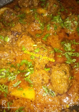 A picture of Mutton Kofta Masala.