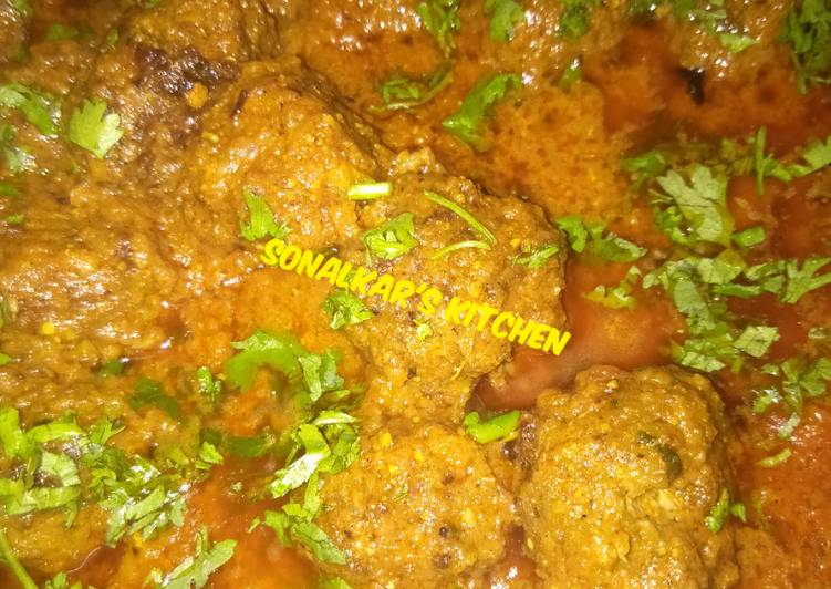 Mutton Kofta Masala