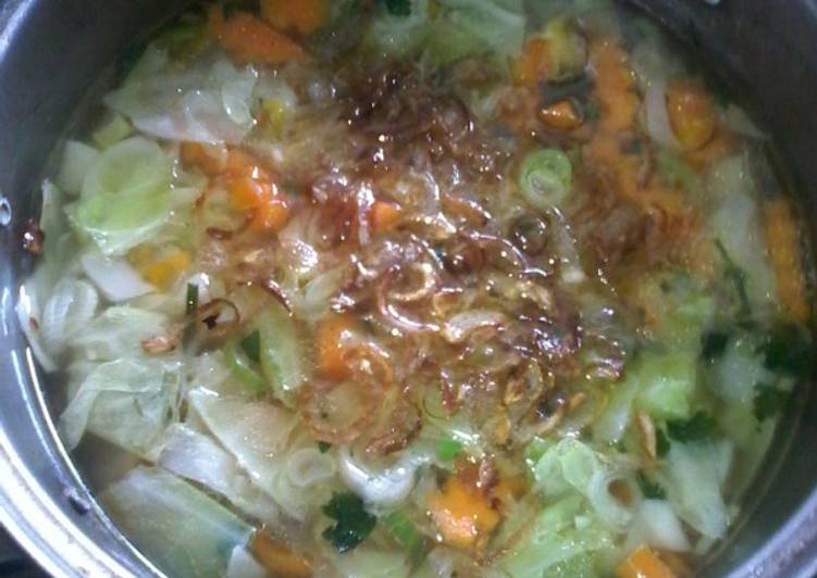 Sayur sop super simple