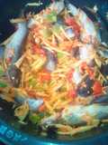 Pepes ikan keting mangga muda
