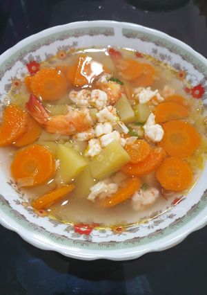Foto resep Sup Udang