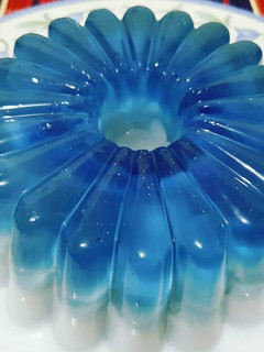 Foto resep Blue Ocean Jelly Puding