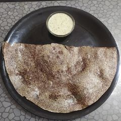 A picture of Ragi / Finger millet Dosa (Fermented).