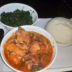 A picture of Nile perch stew.