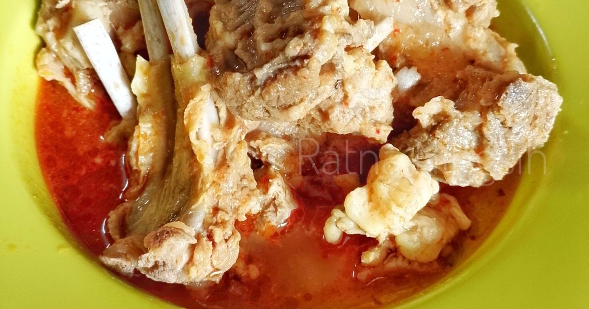 Sop Kambing Madura Ala Abang2 Sate