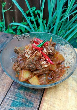 Foto resep Semur Daging Extra Pedas #FestivalResepAsia