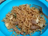 Mie telor simple
