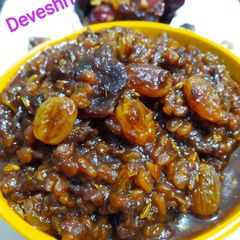 A picture of Fenugreek seeds chutney (Methi dana & dates chutney).