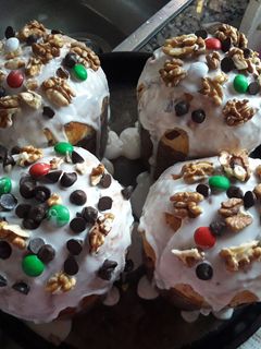 Una foto de Pan dulce navideño