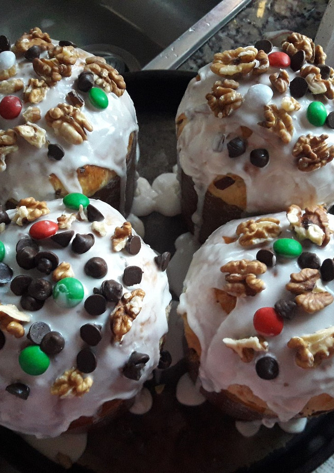 Una foto de Pan dulce navideño