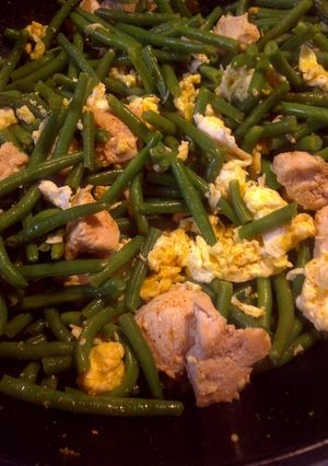 A picture of Green bean chicken.