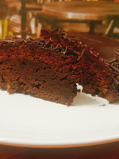 Una foto de Brownie extra jugoso