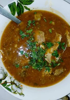 صورة لوصفة شوربة فريك
