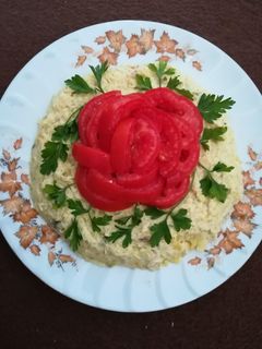 عکسی از دستور سالاد الویه