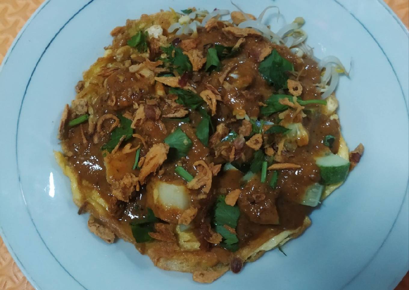 Tahu Telur Tek