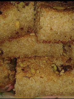 صورة لوصفة البسبوسه بالزبادي