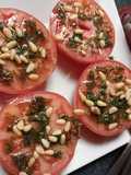 Tomates al pesto