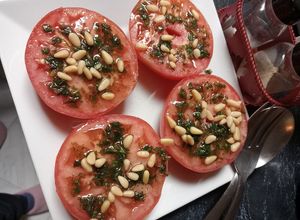 Foto principal de Tomates al pesto