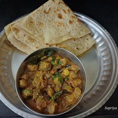 A picture of Soyabean sabji.