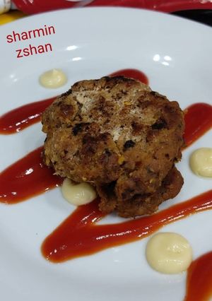 A picture of Shami kabab #ramadankitayari.