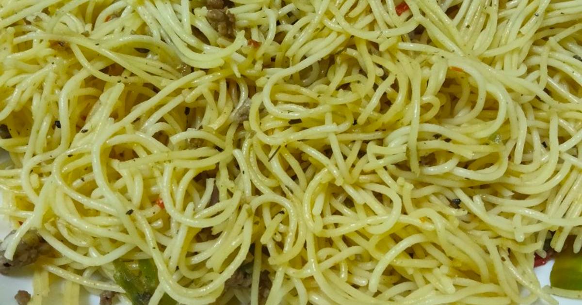 Resipi Spaghetti Goreng Sai oleh Sai Sera Cookpad
