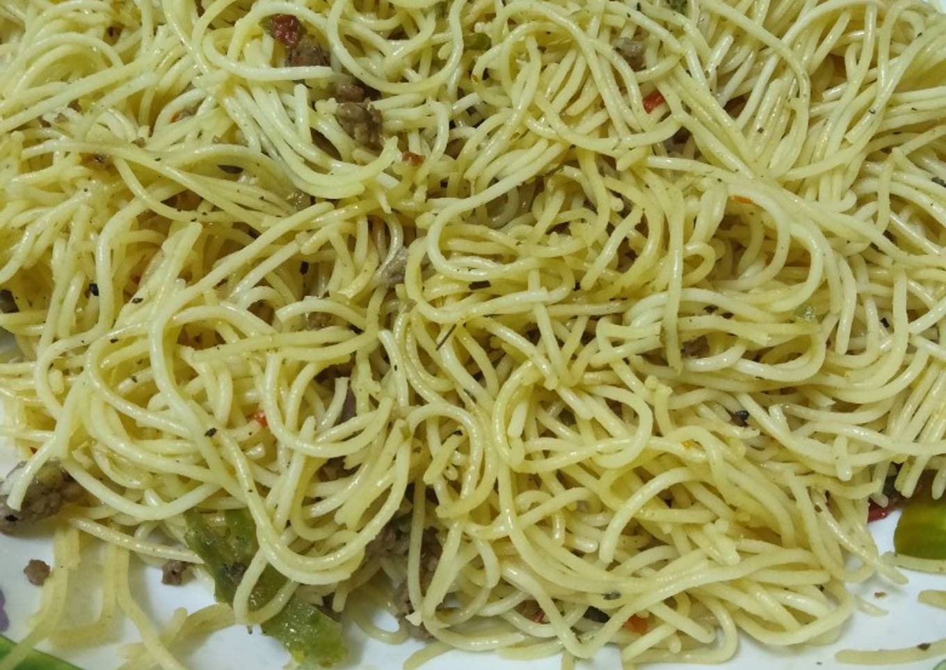 Spaghetti Goreng Sai