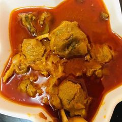 A picture of Poppy seed Mutton Gravy.