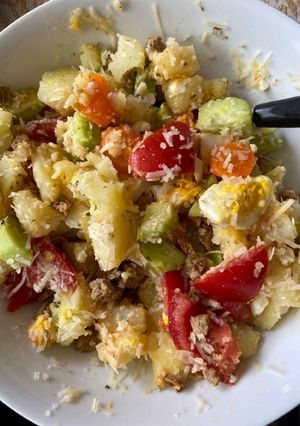 Φωτογραφία της συνταγής Πατατοσαλάτα (light) 🥗😋