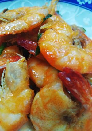 Hình của món Tôm rim.