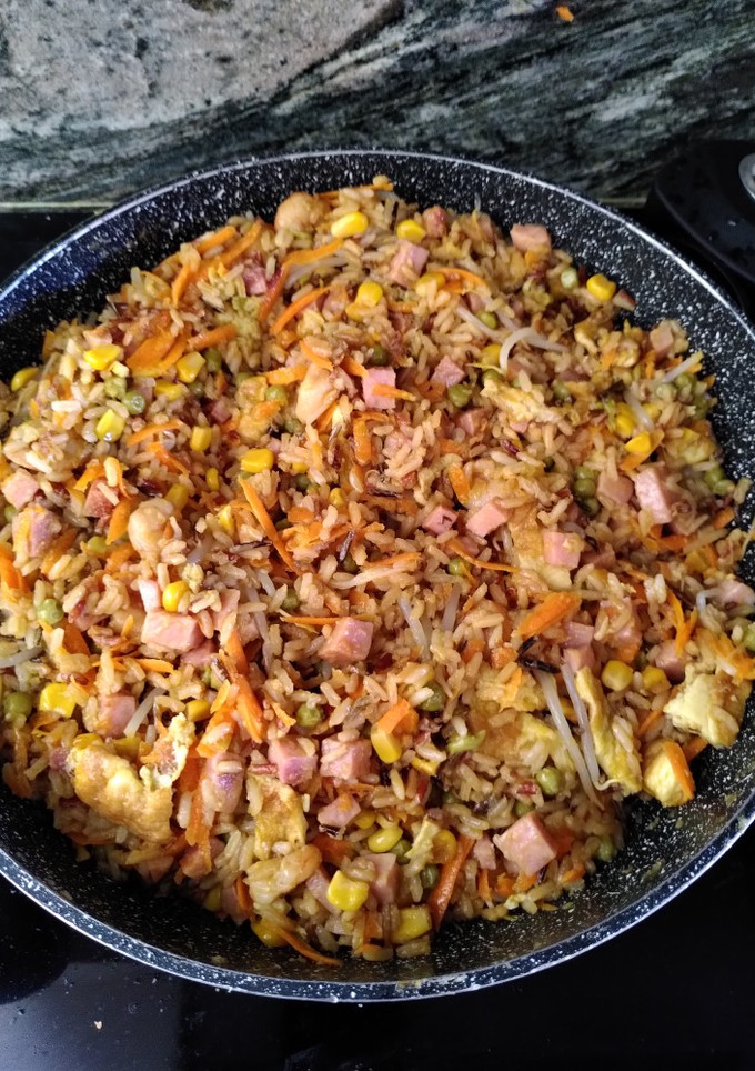 Una foto de Arroz frito, sabrosísimo