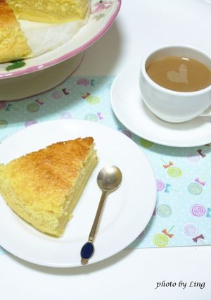 甜蜜香檸蛋糕 的食譜成品照片