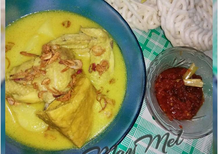 Resep Opor ayam + sambel goreng, Bisa Manjain Lidah