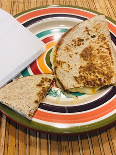 Una foto de Quesadillas integrales con ají 🌶