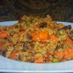 Cauliflower jollof rice A picture of Cauliflower jollof rice.