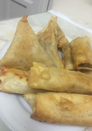 صورة لوصفة سمبوسه بالتونة