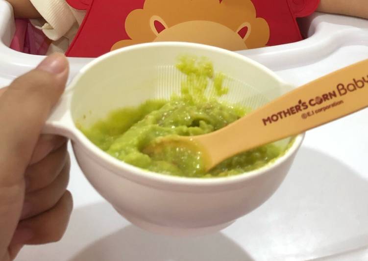 Bahan Puree Avocado with Biscuit Marie | Langkah Membuat Puree Avocado with Biscuit Marie Yang Bisa Manjain Lidah