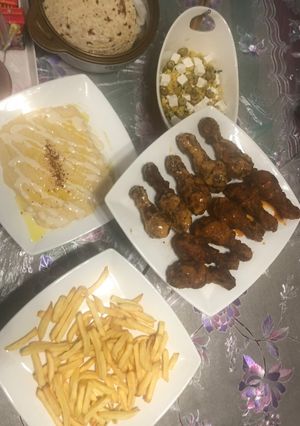 صورة لوصفة افخاذ الدجاج