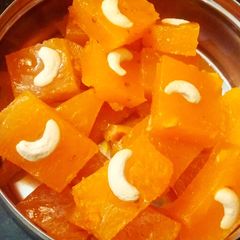 A picture of Custard Halwa.