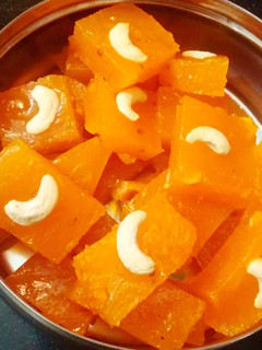 A picture of Custard Halwa.