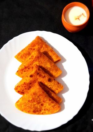 A picture of Puran Poli.