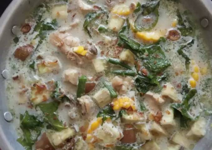 Resep Lodeh Ayam Bumbu Racik Oleh Tari Kayat Cookpad