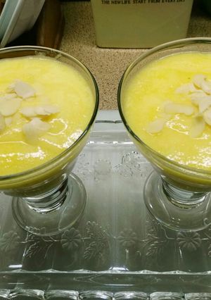 Una foto de Mousse de mango