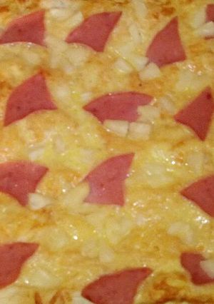 Una foto de Pizza a mi estilo muy rica