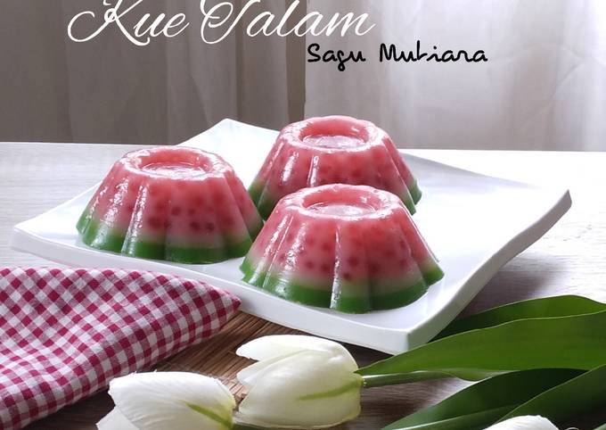 Resep Kue Talam Sagu Mutiara oleh Dapoer_Santi - Cookpad