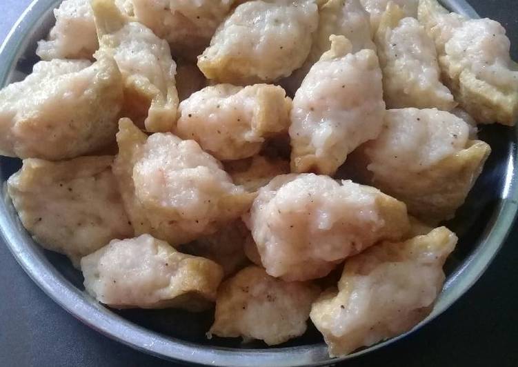 Bakso tahu udang simple dan enak